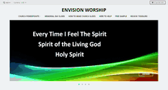 Desktop Screenshot of envisionworship.com